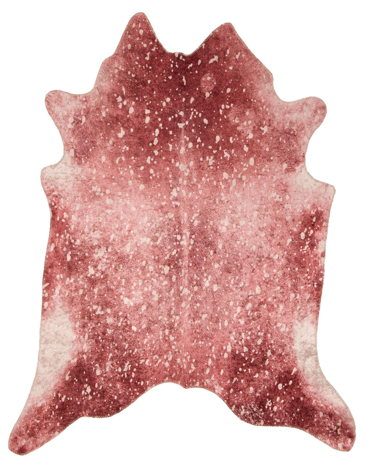 KUNSTFELLTEPPICH Bionda 100x130 cm - Rosa, Textil (100/130cm) - Gino Falcone