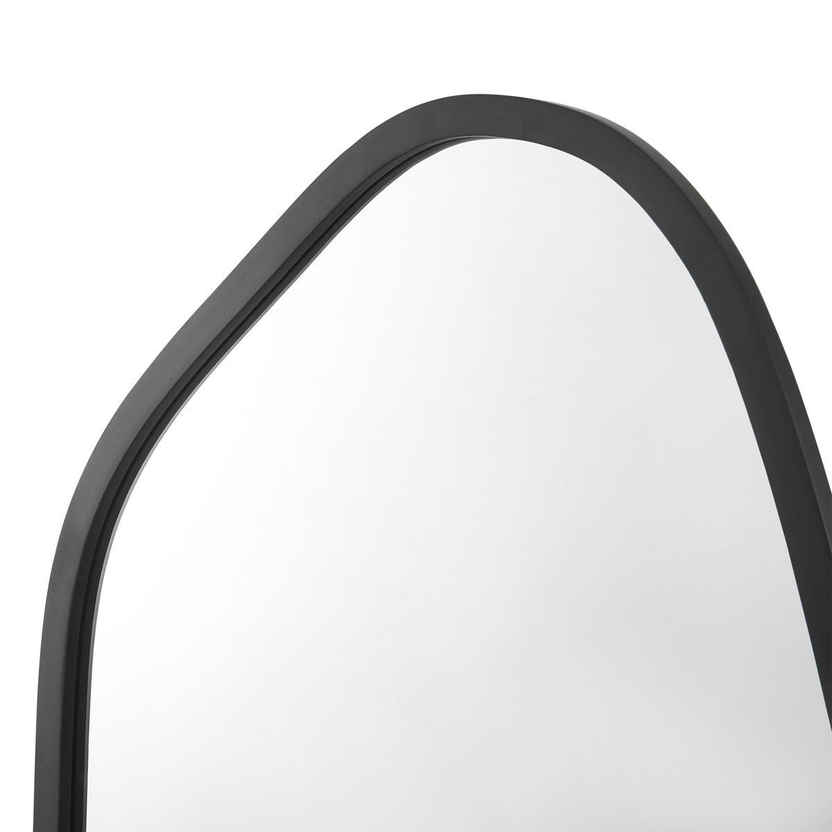 WANDSPIEGEL Grottole - Schwarz, Glas/Holzwerkstoff (46/62/58cm) - [en.casa]