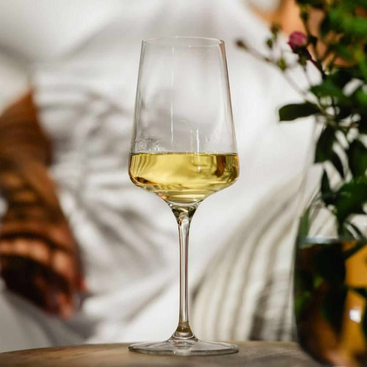 WEISSWEINGLÄSER 4er-Set 400 ML - Transparent, Glas (0.4L) - Krosno Glass
