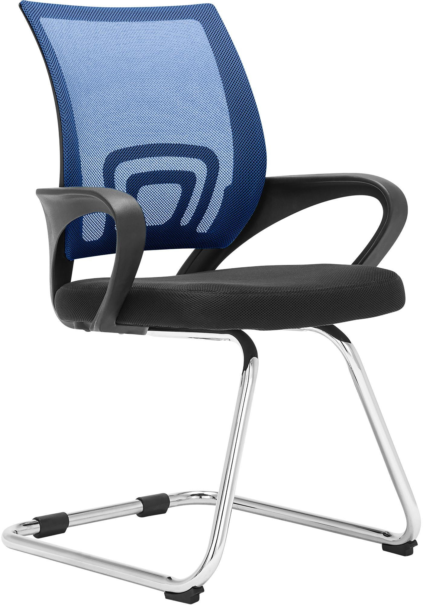 Deluke Besucherstuhl Blau 59x91x53 cm