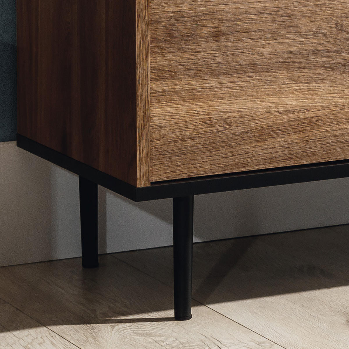 WOHNZIMMER-SET 4-TLG. Varedo-132 - Braun, Holzwerkstoff (399/140/62cm) - Lomado