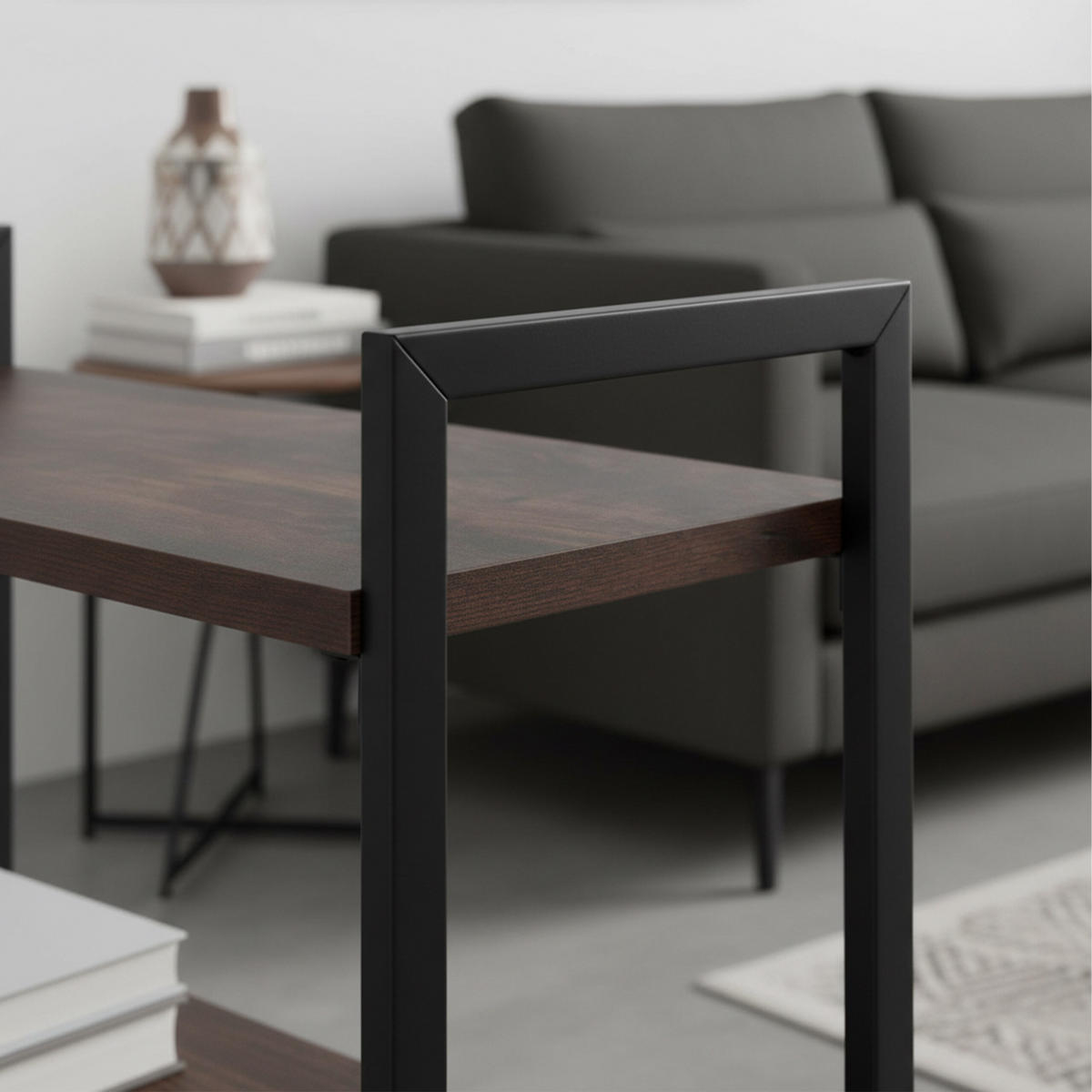 NISCHENWAGEN - Multicolor, Holzwerkstoff/Metall (20/98/50cm) - Relaxdays