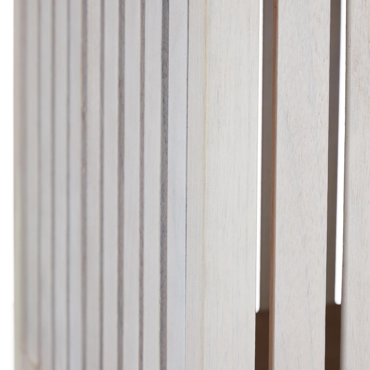 WÄSCHEKORB - Weiß, Holz/Holzwerkstoff (41/53/41cm) - Relaxdays