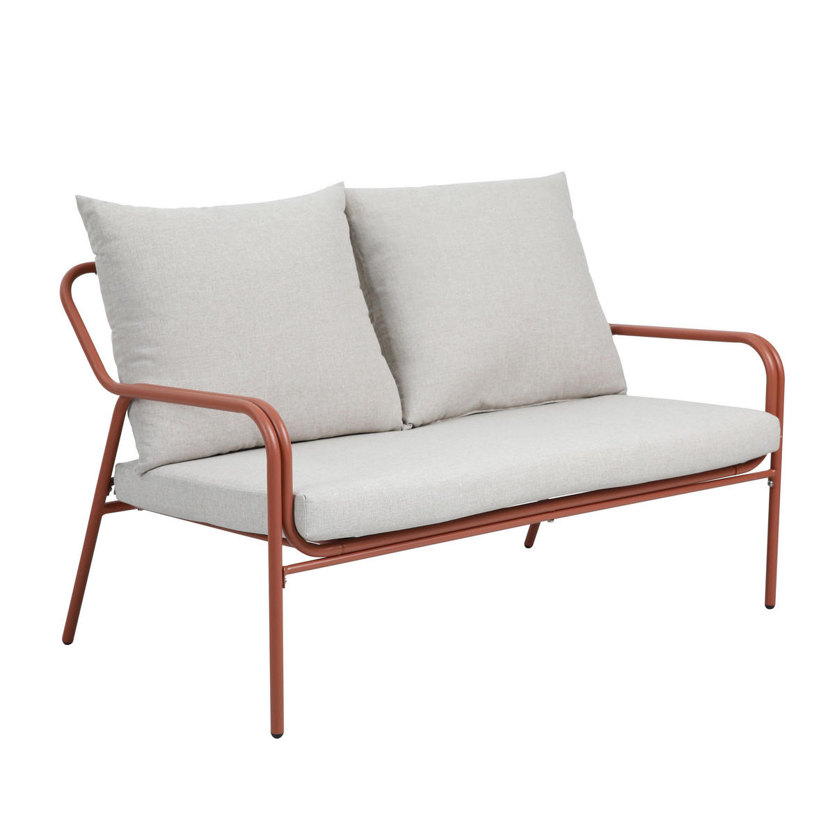 GARTENSET 4-tlg., Braun - Braun, Metall - Oviala