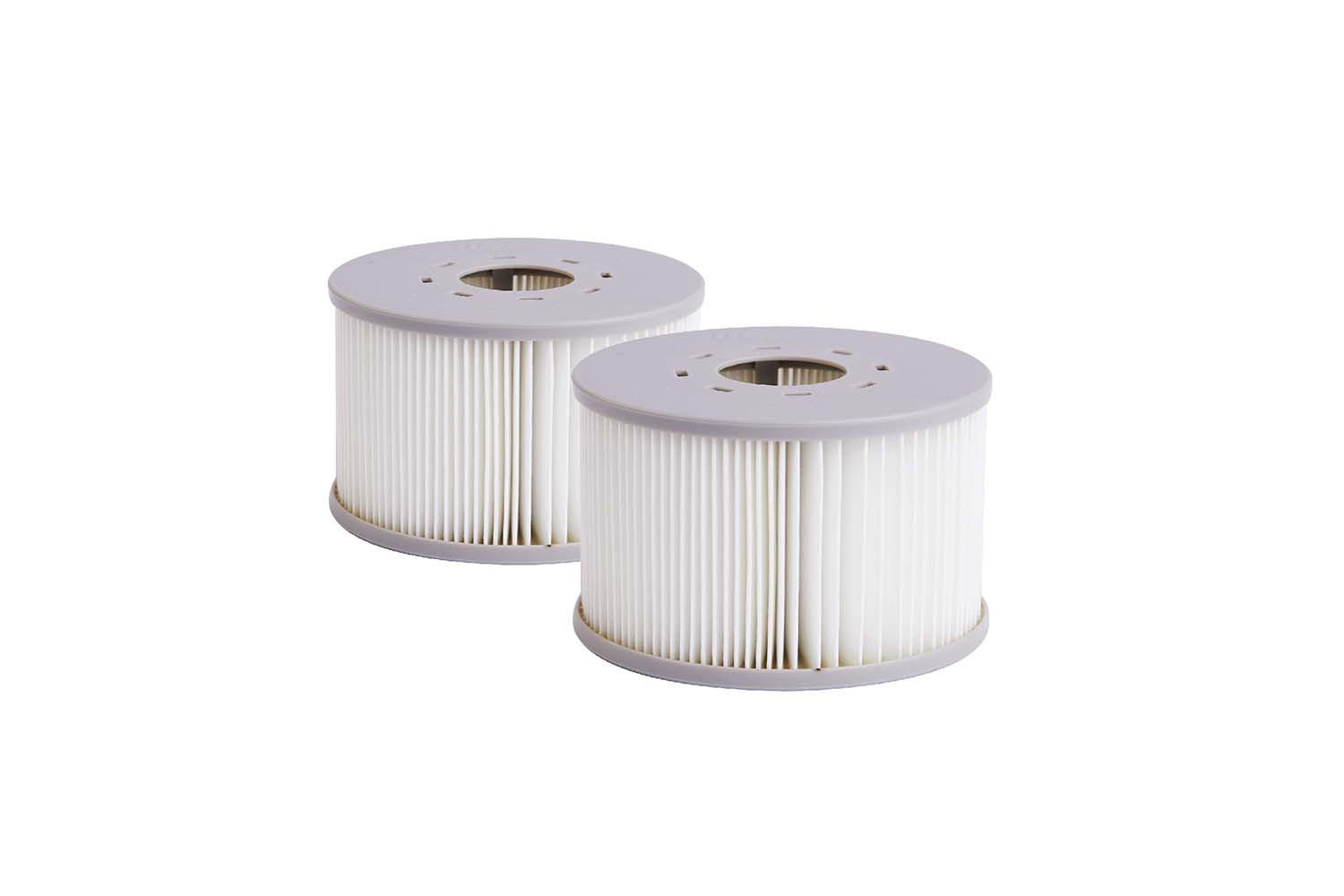WHIRLPOOL-FILTER Accessoire Weiß - Weiß, Kunststoff (11/7/11cm) - Concept Usine