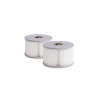 WHIRLPOOL-FILTER Accessoire Weiß - Weiß, Kunststoff (11/7/11cm) - Concept Usine