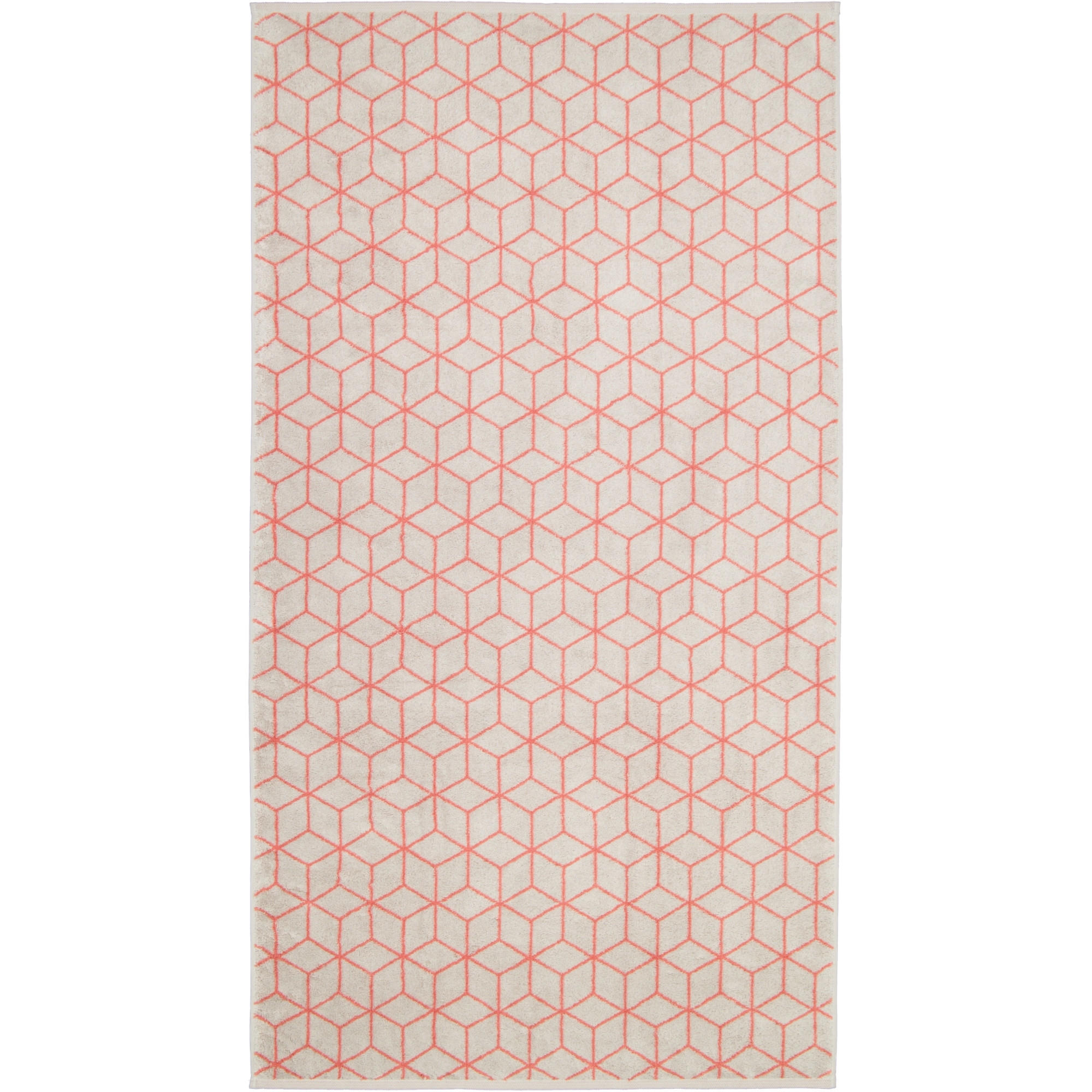 COORDINATES CARRÉ COLORS 2559 FRENCH LINEN/CORAL - 72 - Grau, Textil (80/150cm) - Zöllner