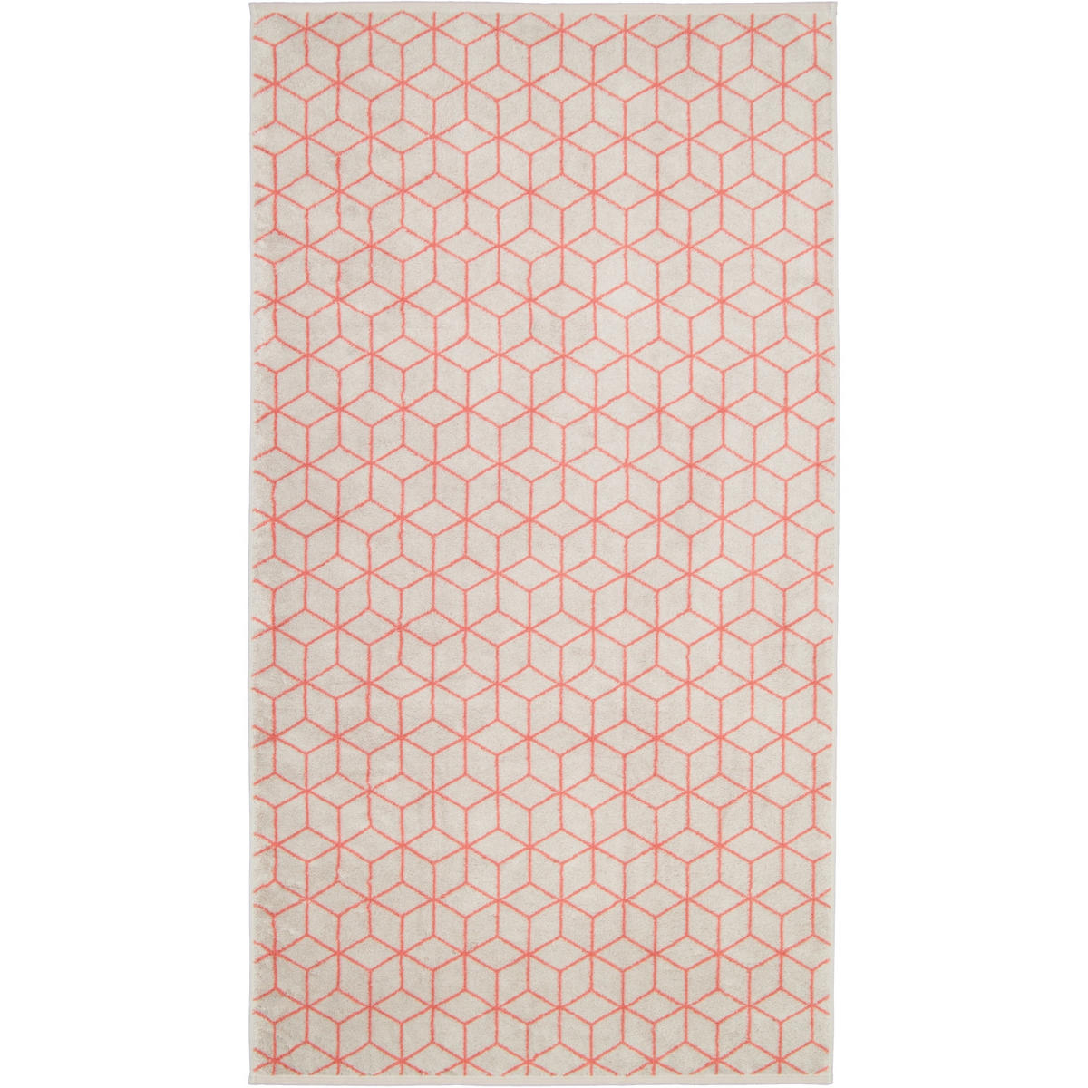 COORDINATES CARRÉ COLORS 2559 FRENCH LINEN/CORAL - 72 - Grau, Textil (80/150cm) - Zöllner