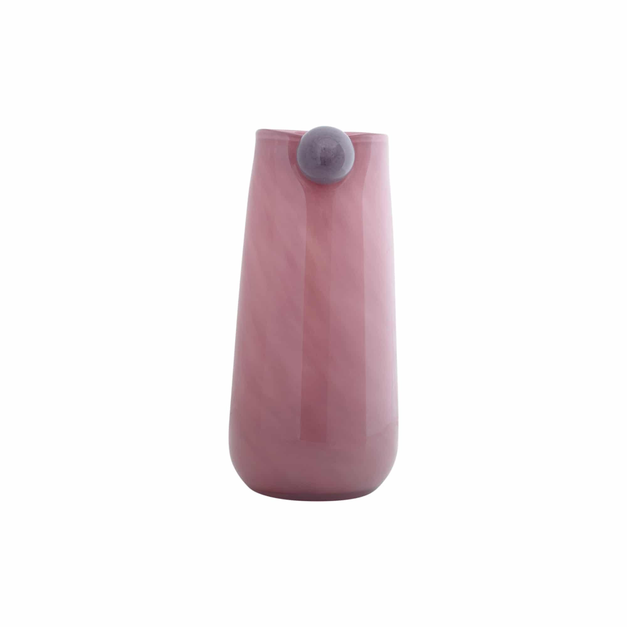 VASE Bolita Large Rosa 16/16/32 cm - Pink, Glas (16/32cm) - Present Time