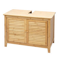 WASCHBECKENUNTERSCHRANK Braun - Braun, Holz (80/60/40cm) - MCW