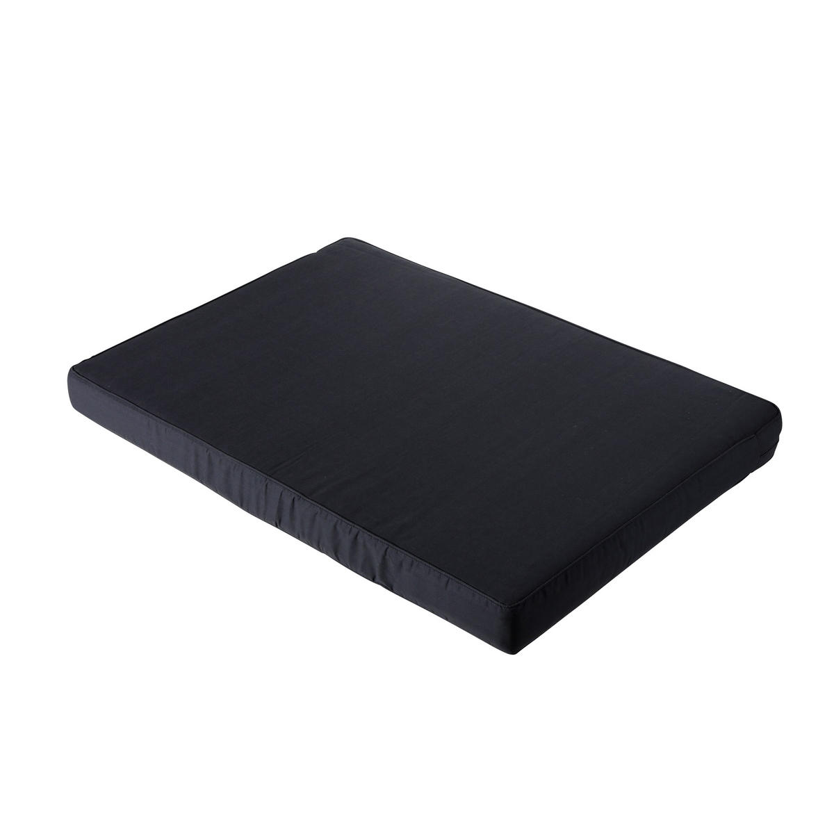 PALETTENSITZKISSEN Basic 120/80 cm - Schwarz, Textil (80/8/120cm) - Madison