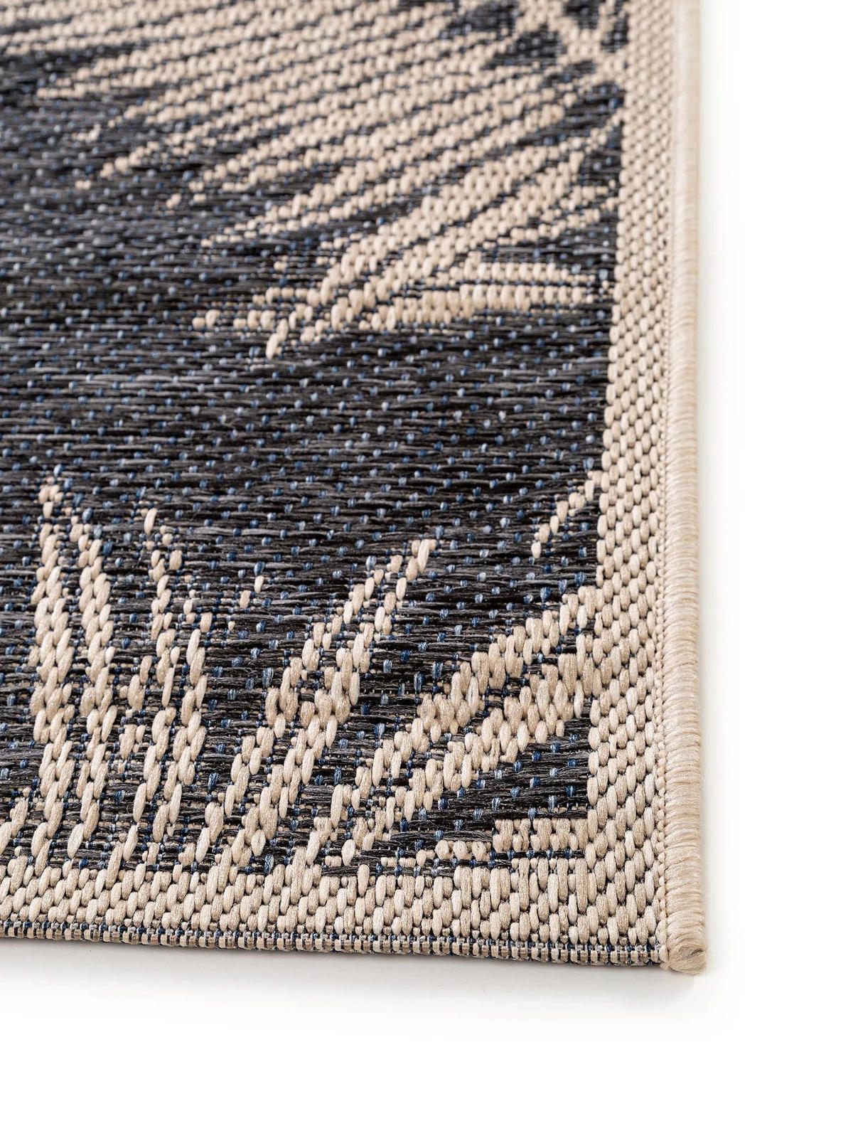 VNITŘNÍ a venkovní koberec River Modrá 100x150 cm - modrá, textil/umělá hmota (100/150cm) - benuta Nest