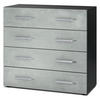 KOMMODE Pavos Beton Oxid Optik - Hellgrau, Holzwerkstoff (76/72/35cm) - Vladon