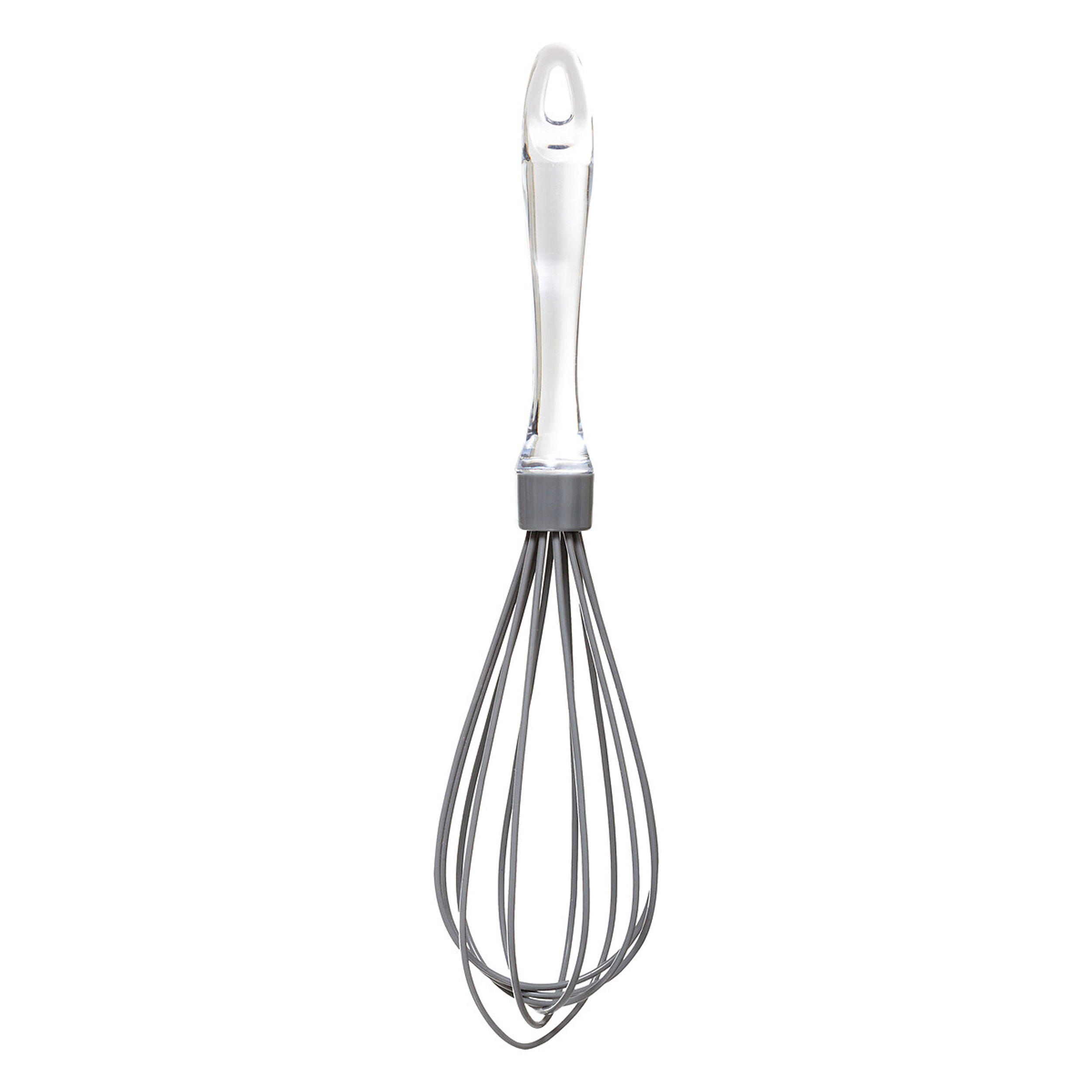 SCHNEEBESEN, Kunststoff, Eisen, Silikon, Grau, 29.5 cm - Grau, Kunststoff (7.5cm) - 5five Simply Smart
