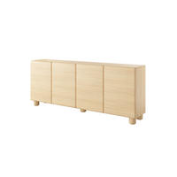 KOMMODE: Vicenza-Eiche, 199,7 x 80,2 x 38 cm - Eichefarben, Holzwerkstoff (199.7/80.2/38cm) - 3XE LIVING