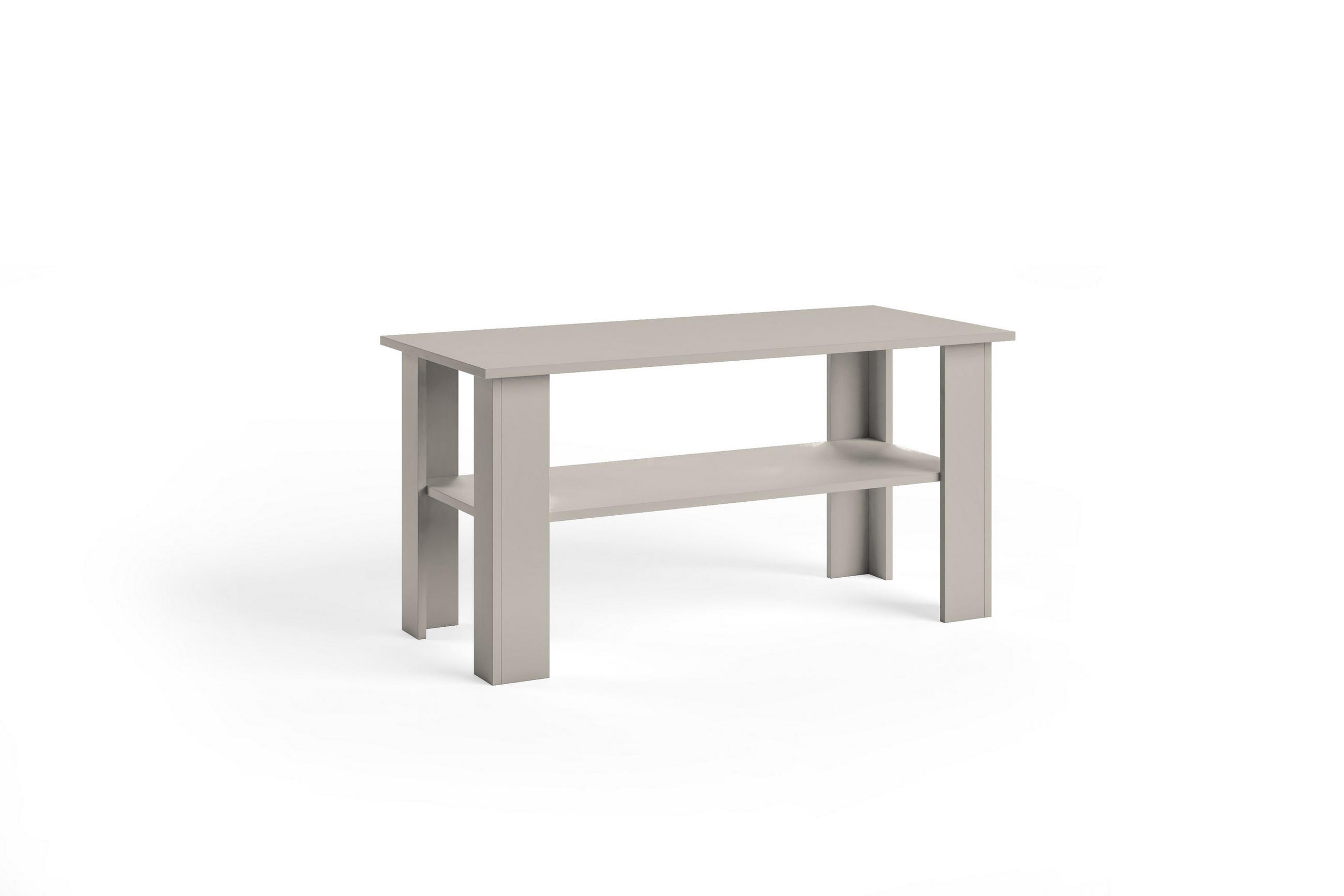 COUCHTISCH ALBANO 100 cm Kaschmir - Kaschmir, Holzwerkstoff (55/100/58cm) - MASSENO
