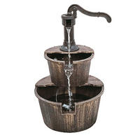 BRUNNEN Johann Holzoptik Bronzefarbend 68x41,5x41,5cm - Bronzefarben, Kunststoff (41.5/41.5/68cm) - DELUKE