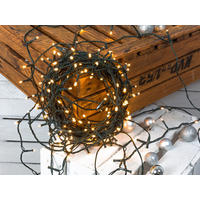 LAALU WEIHNACHTSLICHTERKETTE WARM WEISS 24 m - Grün, Kunststoff (2400cm) - LAALU