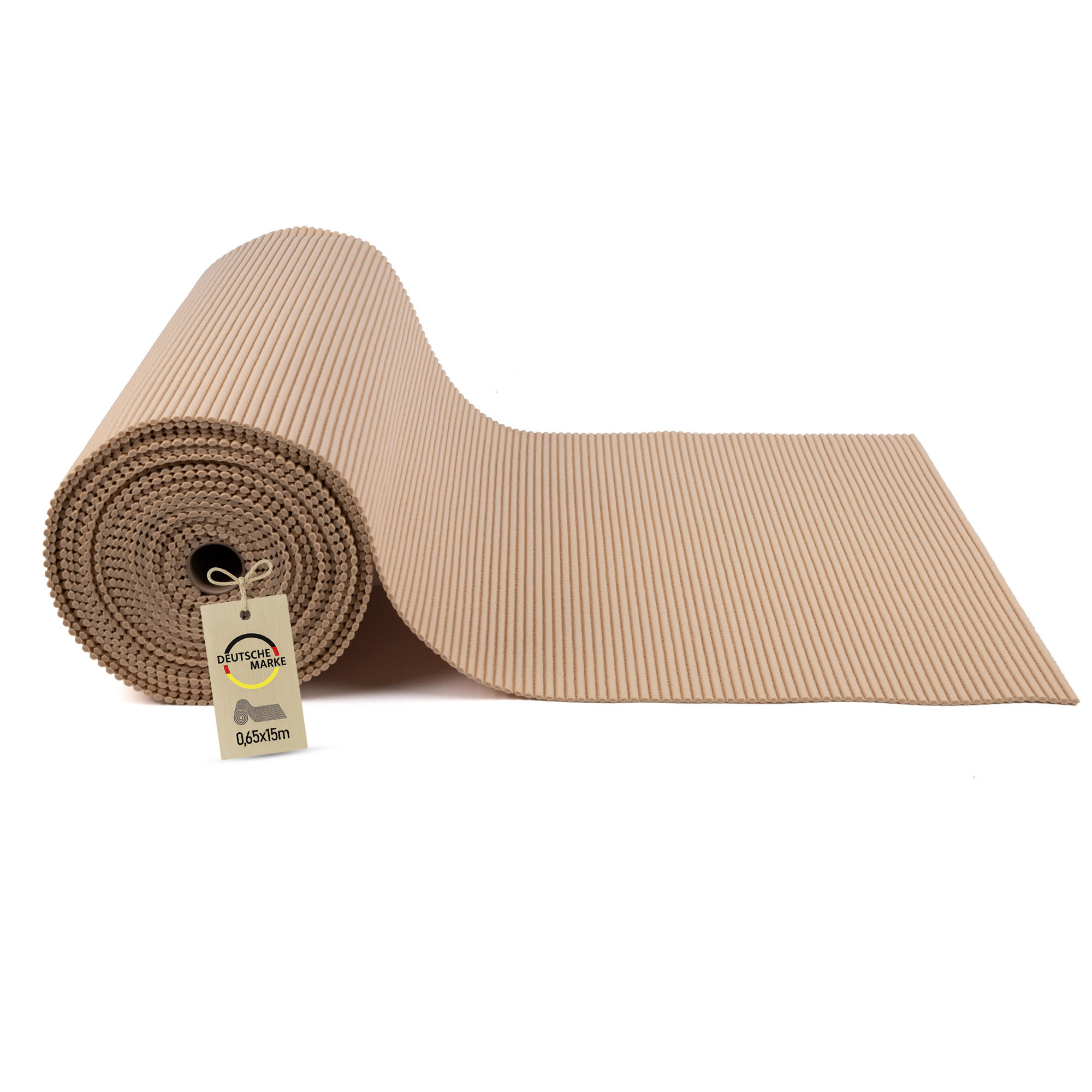 SCHUTZUNTERLAGE Weichschaum auf Rolle 0,8x15 m Sand - Beige, Kunststoff (80/1500cm) - Bestlivings