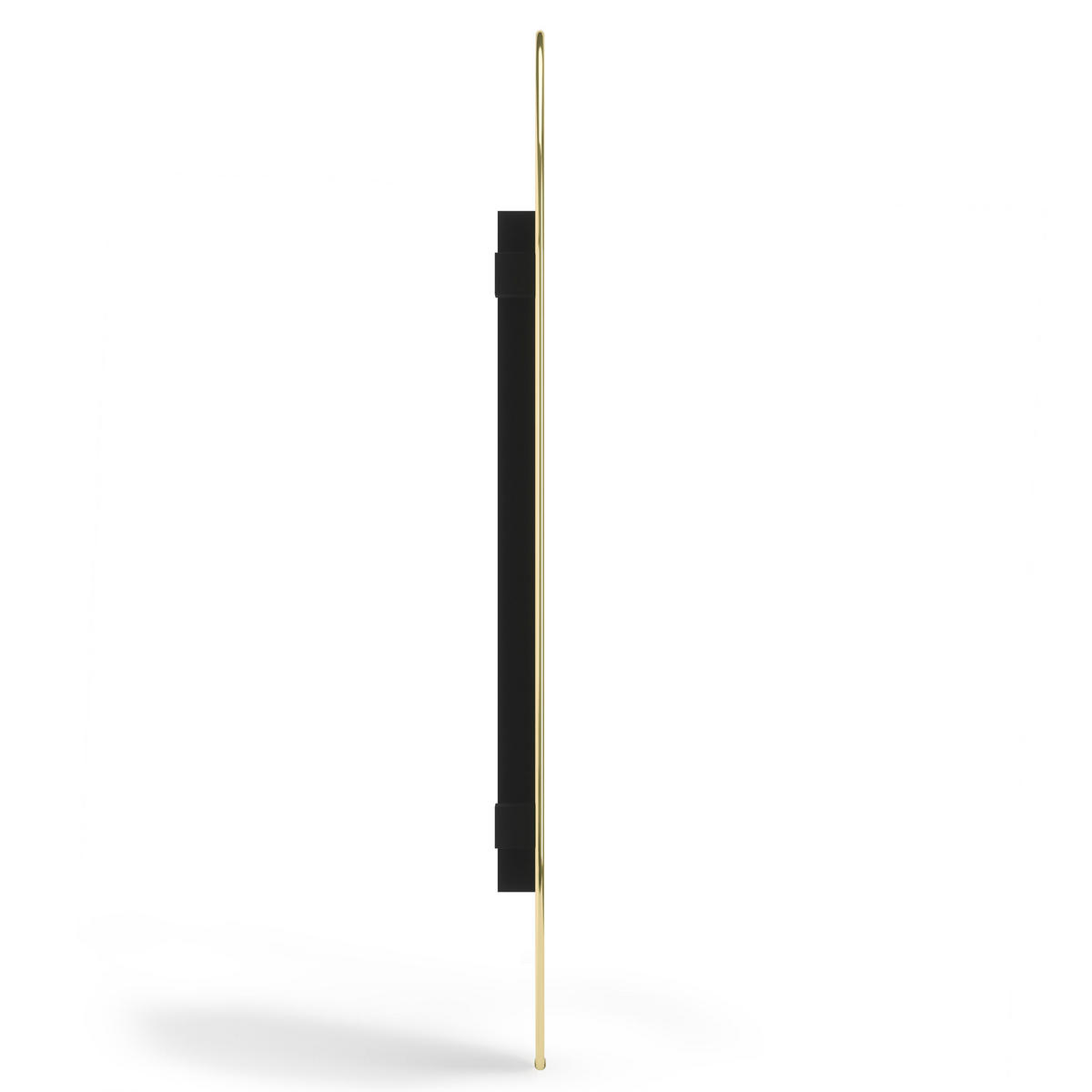 WANDSPIEGEL Hubba Pill, Messing - Goldfarben, Glas (157/5/45cm) - Umbra