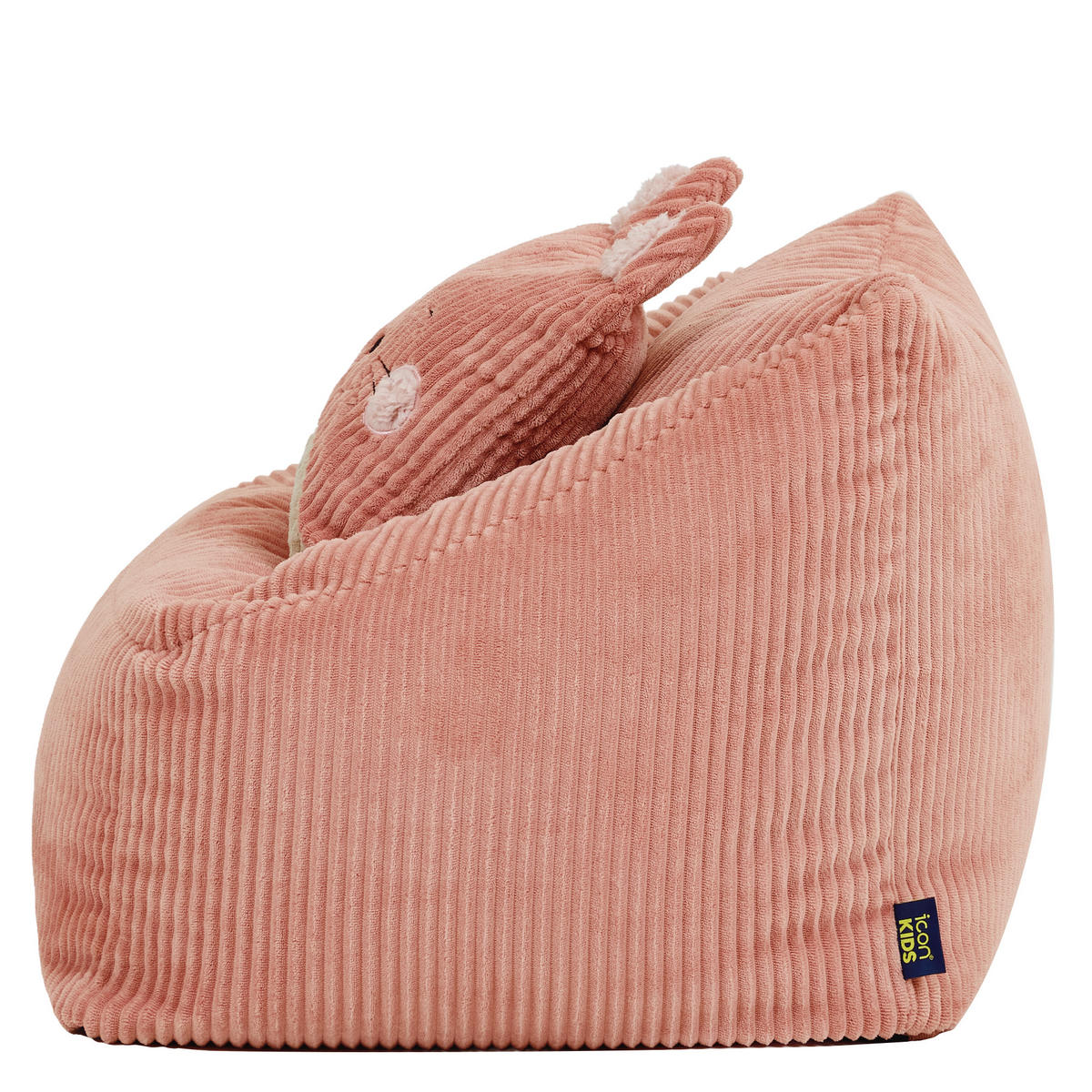 KINDERSITZSACK Natalia mit Animalkissen - Pink, Textil (55/50/55cm) - icon
