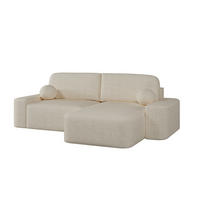 ECKSOFA - Universale Ecksofa Lisbon - Creme (Anthology 20) - Creme, Holzwerkstoff (270/180cm) - Möblo