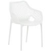 GARTENSTUHL Kunststoff Weiß - Weiß, Kunststoff (57/81/60cm) - CLP