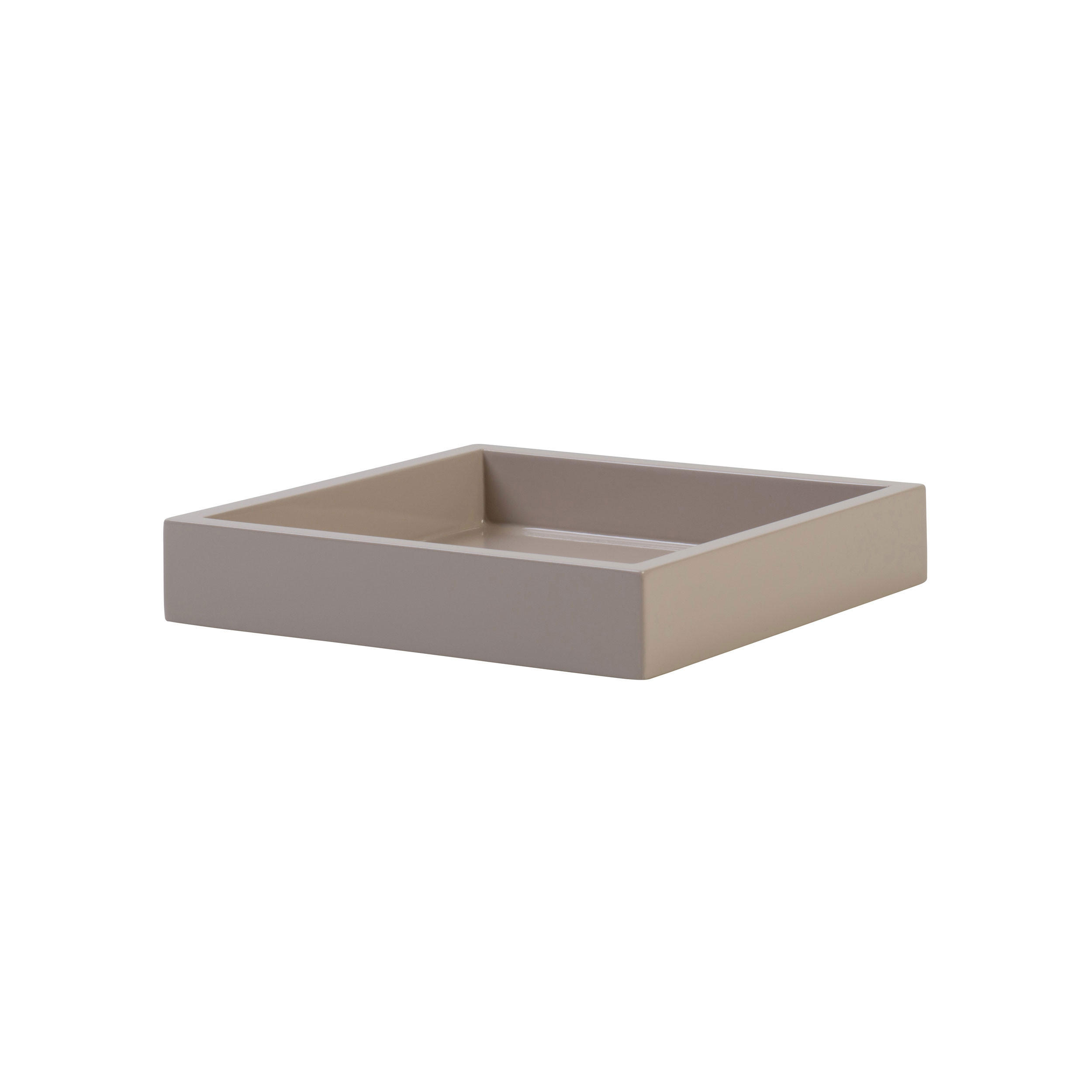 DEKOTABLETT Spa S, quadratisch, MDF, Sandstone, 19 x 19 cm - Beige, Holzwerkstoff (3.5cm) - Gift Company