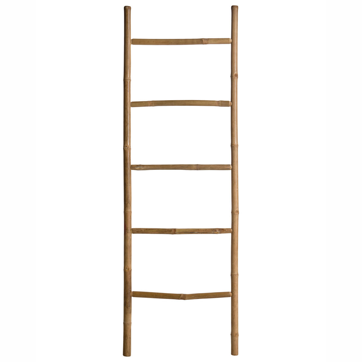 HANDTUCHSTÄNDER Bambus Naturfarben Itapeva - Naturfarben, Holz (50/150/150cm) - Beliani