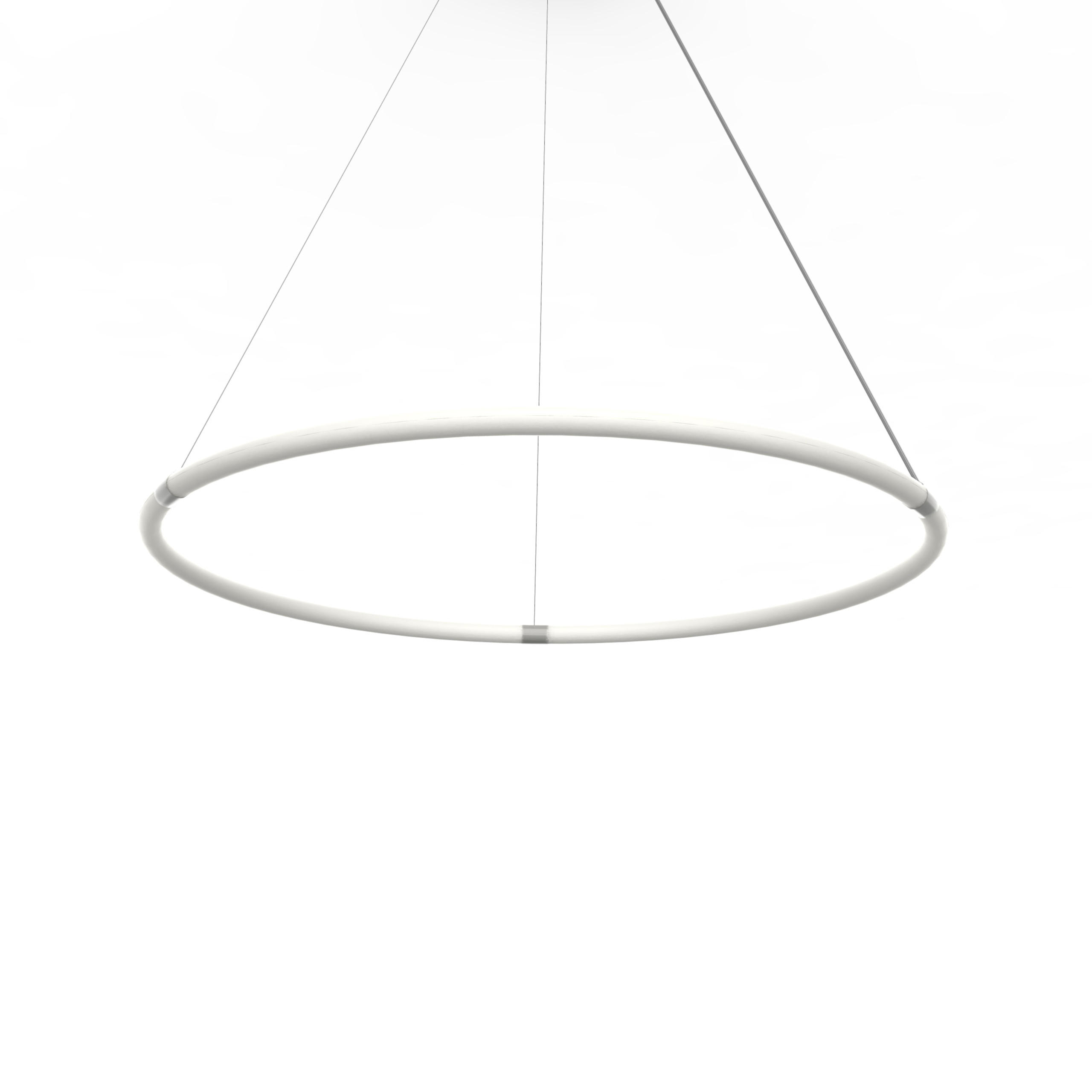 Lumicom Hängeleuchte Weiß 85x3x85 cm