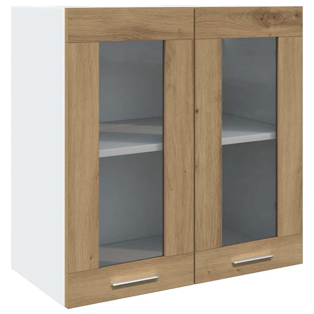 vidaXL Küchenoberschrank Eiche Artisan 60x60x31 cm