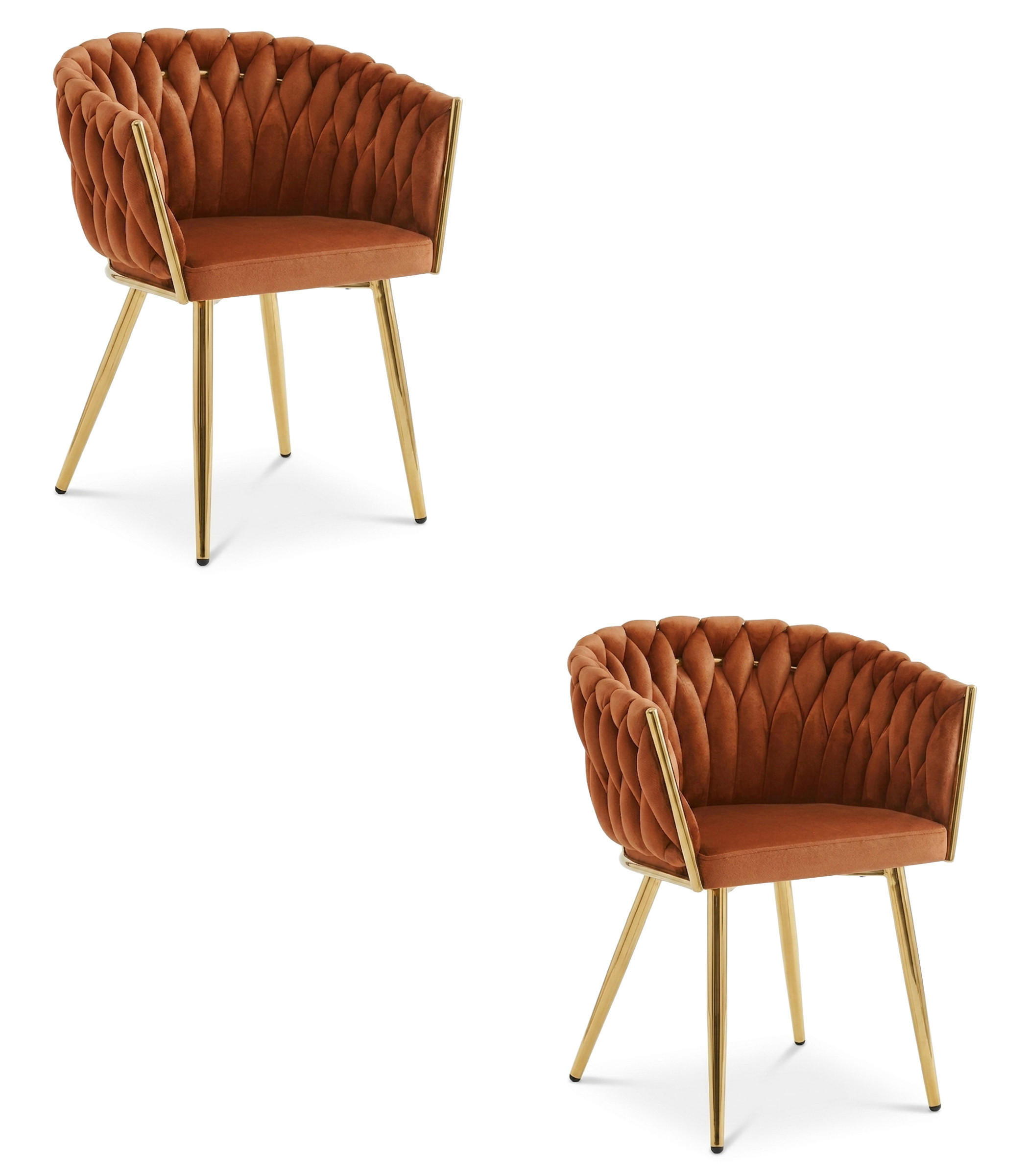 XXXLutz Stuhl Kupfer 61x44x55 cm
