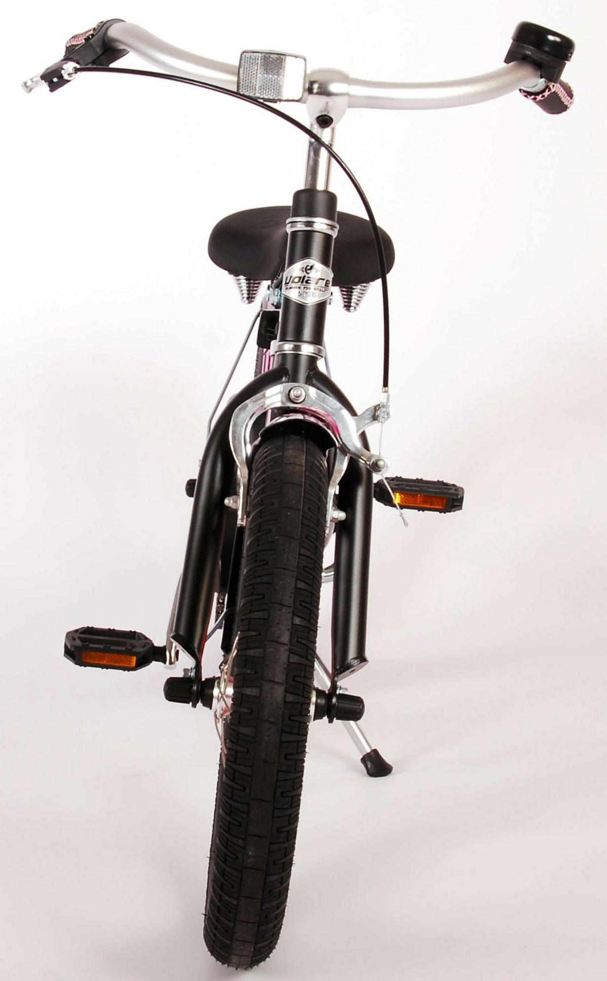 KINDERFAHRRAD Miracle Cruiser - 16 Zoll - Rücktritt + Handbremse - Mattschwarz - Schwarz, Metall (46cm) - TPFSports