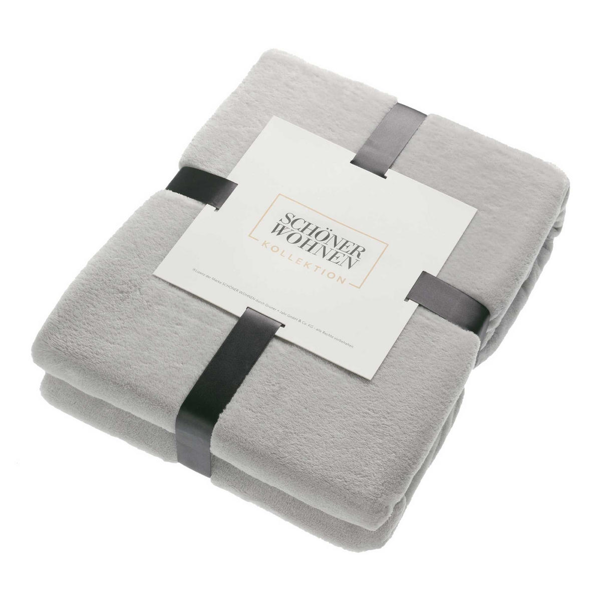 KUSCHELDECKE SMOOTH - Grau, Textil (140/200cm) - Schöner Wohnen