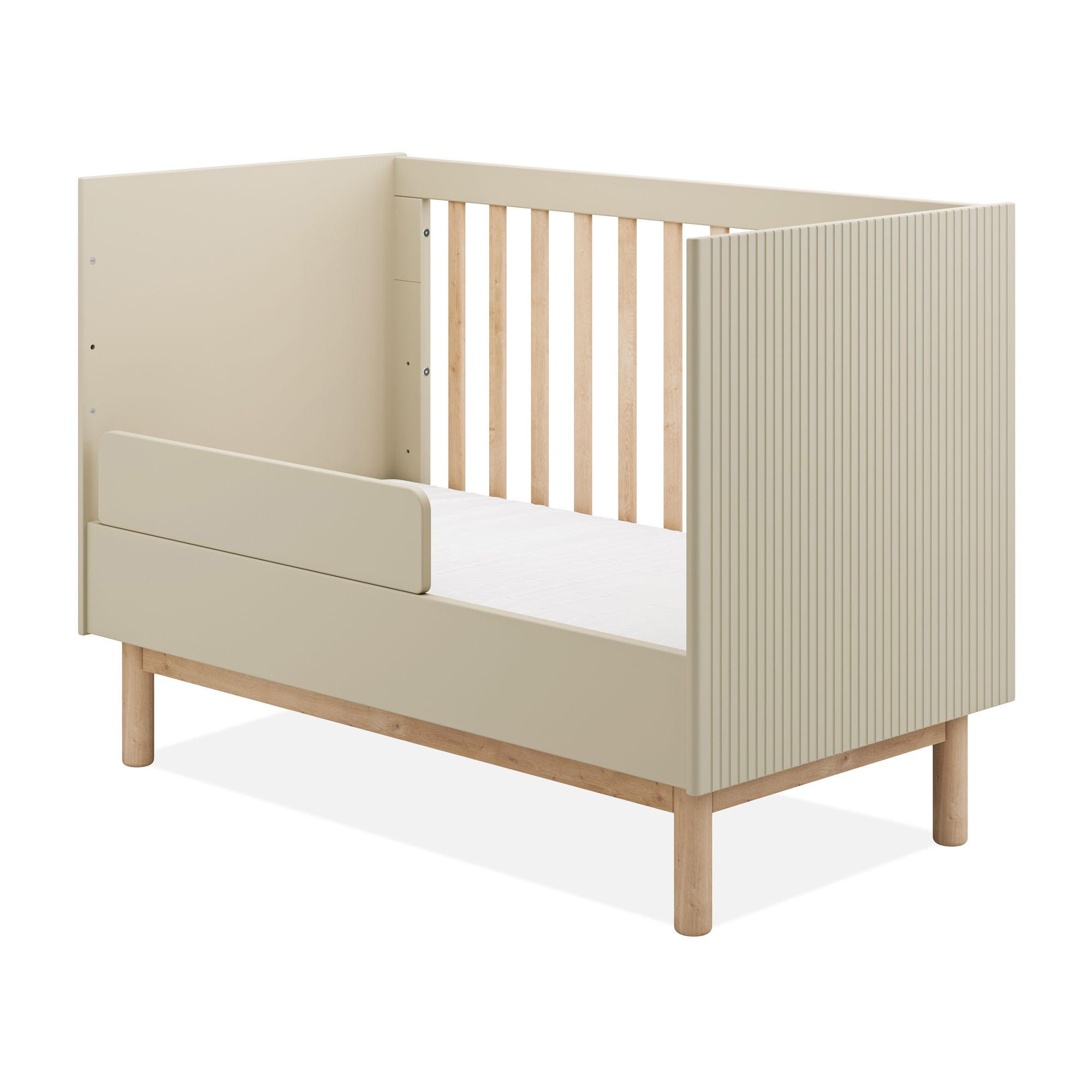 BETT-UMBAUSEITEN LOTTI - Beige, Holzwerkstoff (75/15/2cm) - KONSIMO®