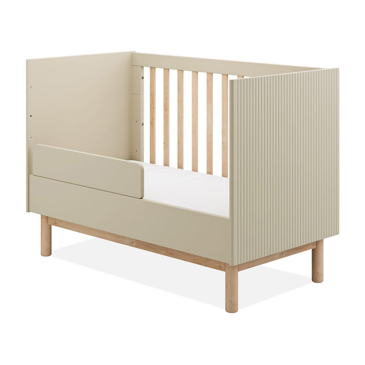 BETT-UMBAUSEITEN LOTTI - Beige, Holzwerkstoff (75/15/2cm) - KONSIMO®