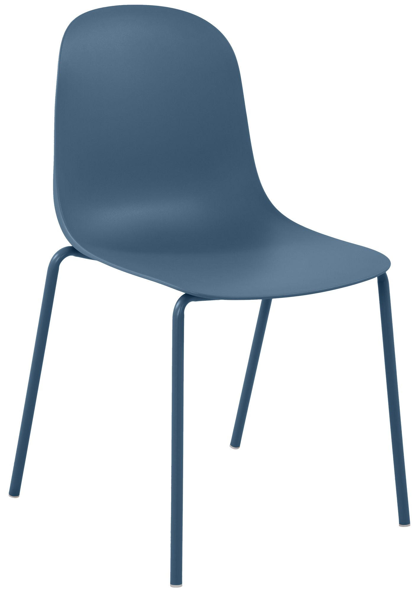 STAPELSTUHL Kunststoff Blau - Blau, Kunststoff/Metall (51/85/55cm) - CLP