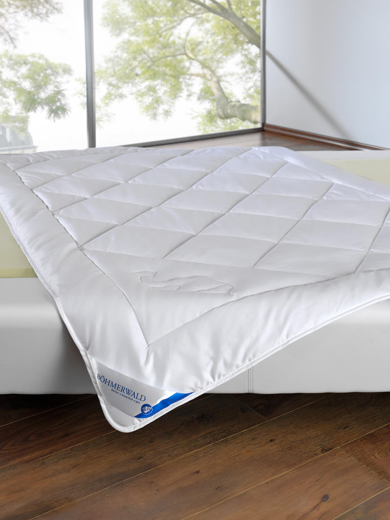 WINTERBETTDECKE KAMELHAAR Kamelhaar warm - Weiß, Naturmaterialien/Textil (135/200cm) - Böhmerwald