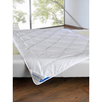 GANZJAHRESBETTDECKE KAMELHAAR Kamelhaar medium - Weiß, Naturmaterialien (155/220cm) - Böhmerwald