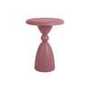 BEISTELLTISCH Folly Outdoor 34/34/46 cm - Pink, Metall (34/34/46cm) - Leitmotiv