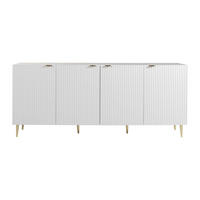 SIDEBOARD - 190 cm x 45 cm - Holz, Platte - Weiß - YESINIA - Weiß, Holz (190/80/45cm) - Vente-Unique