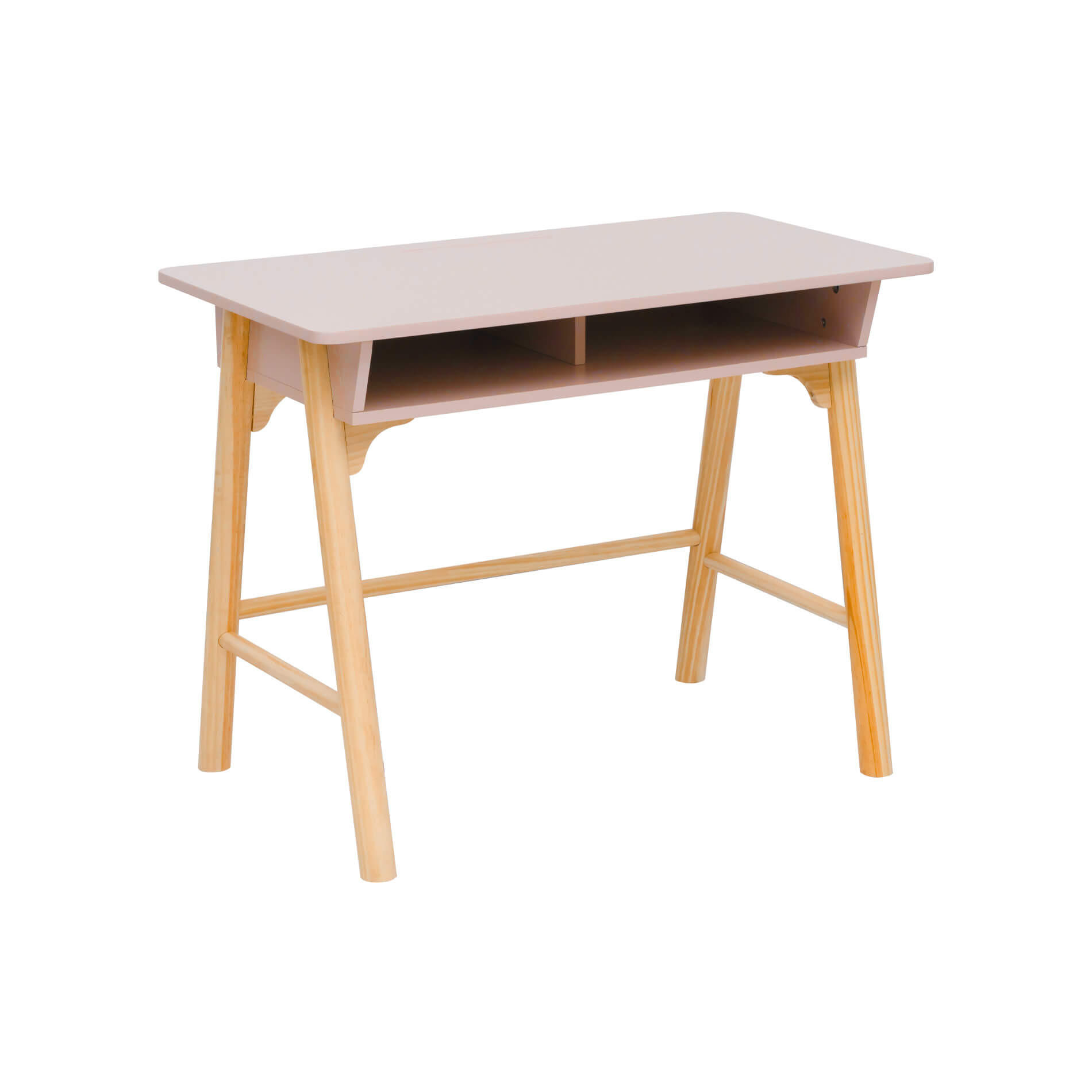 Mobili Rebecca Kindertisch Pink 90x70x50 cm