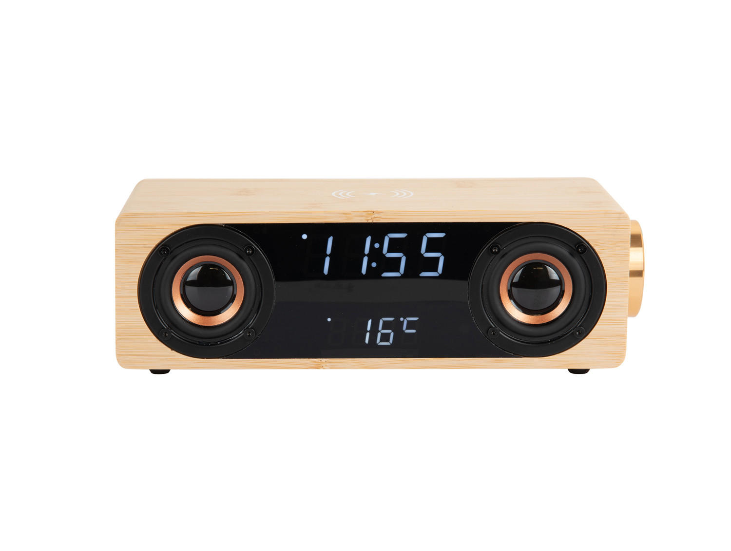 WECKER Classic 25/10/8 cm - Braun, Holz (10/8/25cm) - Karlsson