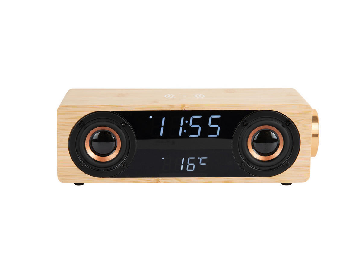 WECKER Classic 25/10/8 cm - Braun, Holz (10/8/25cm) - Karlsson
