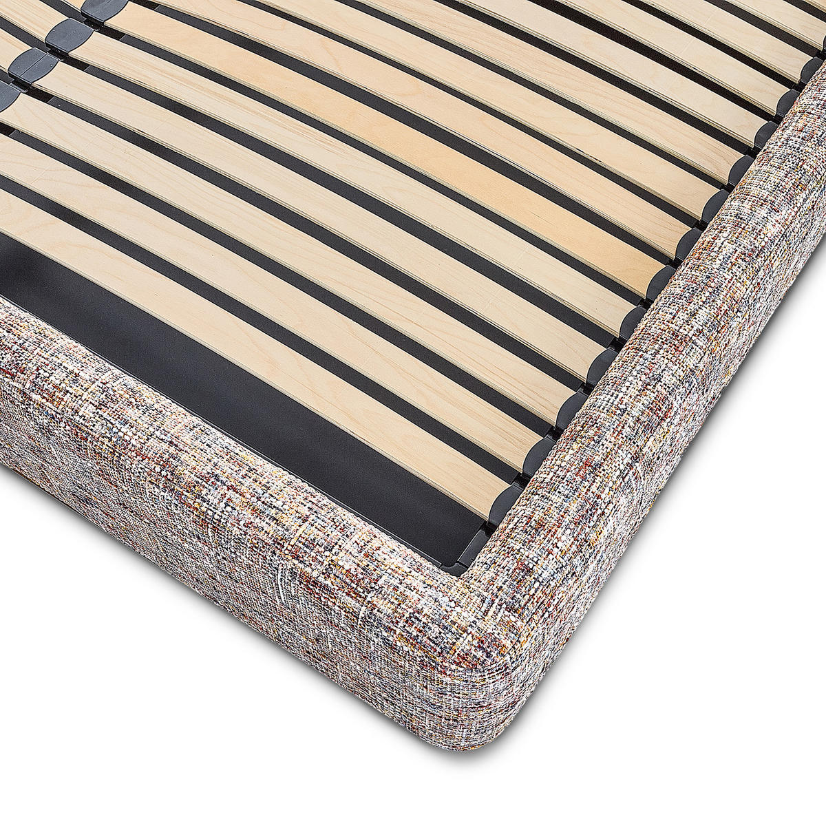 POLSTERBETT - Multicolor, Holz/Textil (200/200cm) - home24