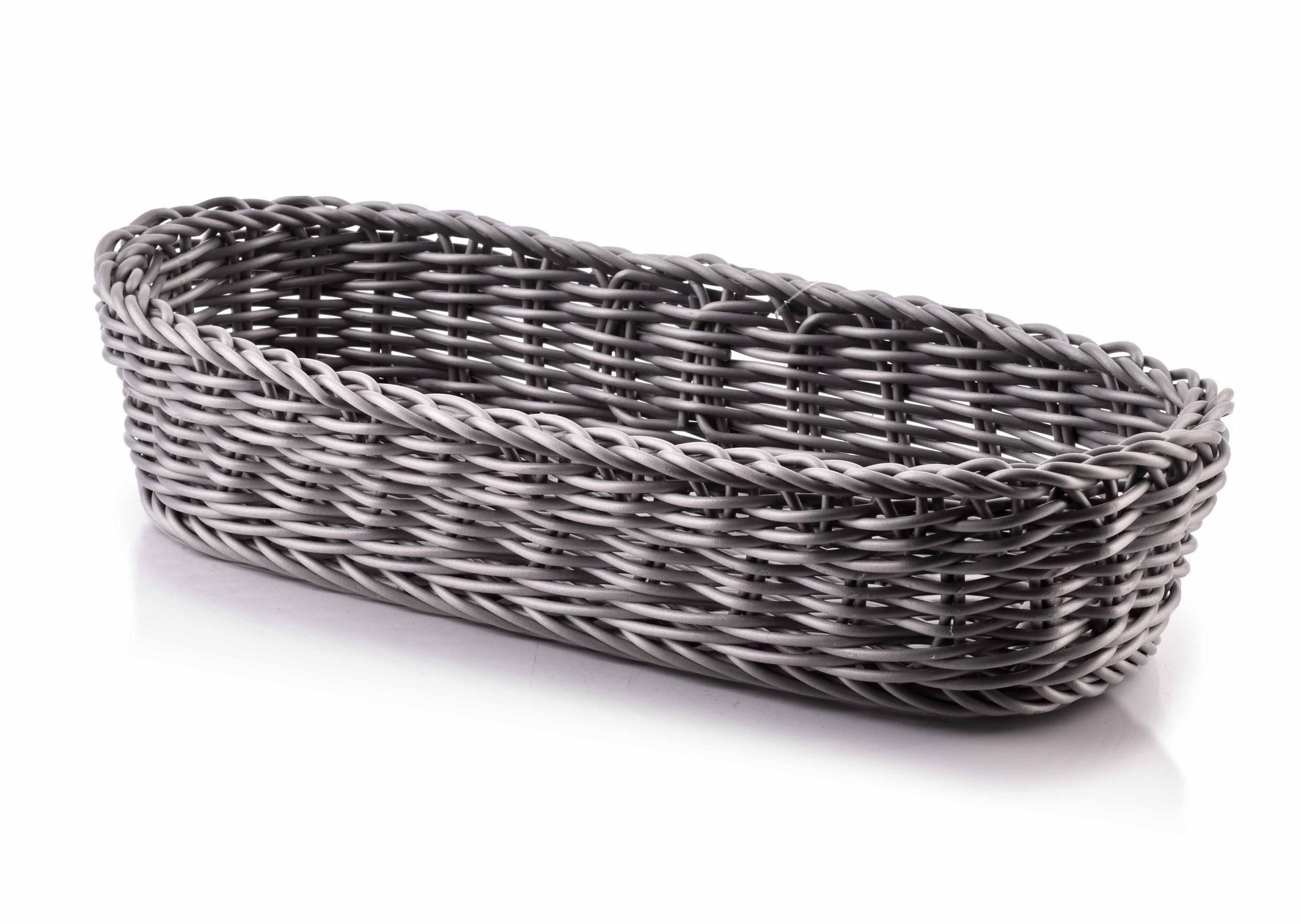 BESTECKKORB Sino Grau 27,5x11x5 cm Kunststoff - Grau, Kunststoff (11/5/27.5cm) - Mondex