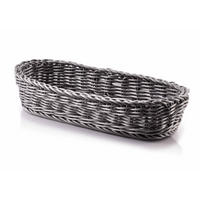BESTECKKORB Sino Grau 27,5x11x5 cm Kunststoff - Grau, Kunststoff (11/5/27.5cm) - Mondex