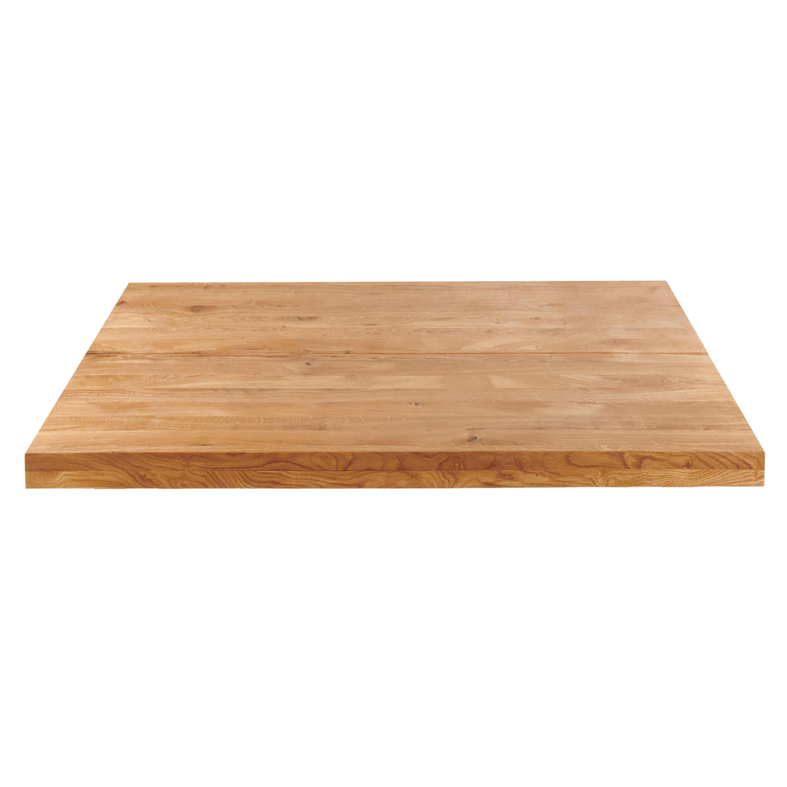 TISCHPLATTE 70 x 70 cm, Eiche - Braun, Holzwerkstoff (70/2/70cm) - Oviala