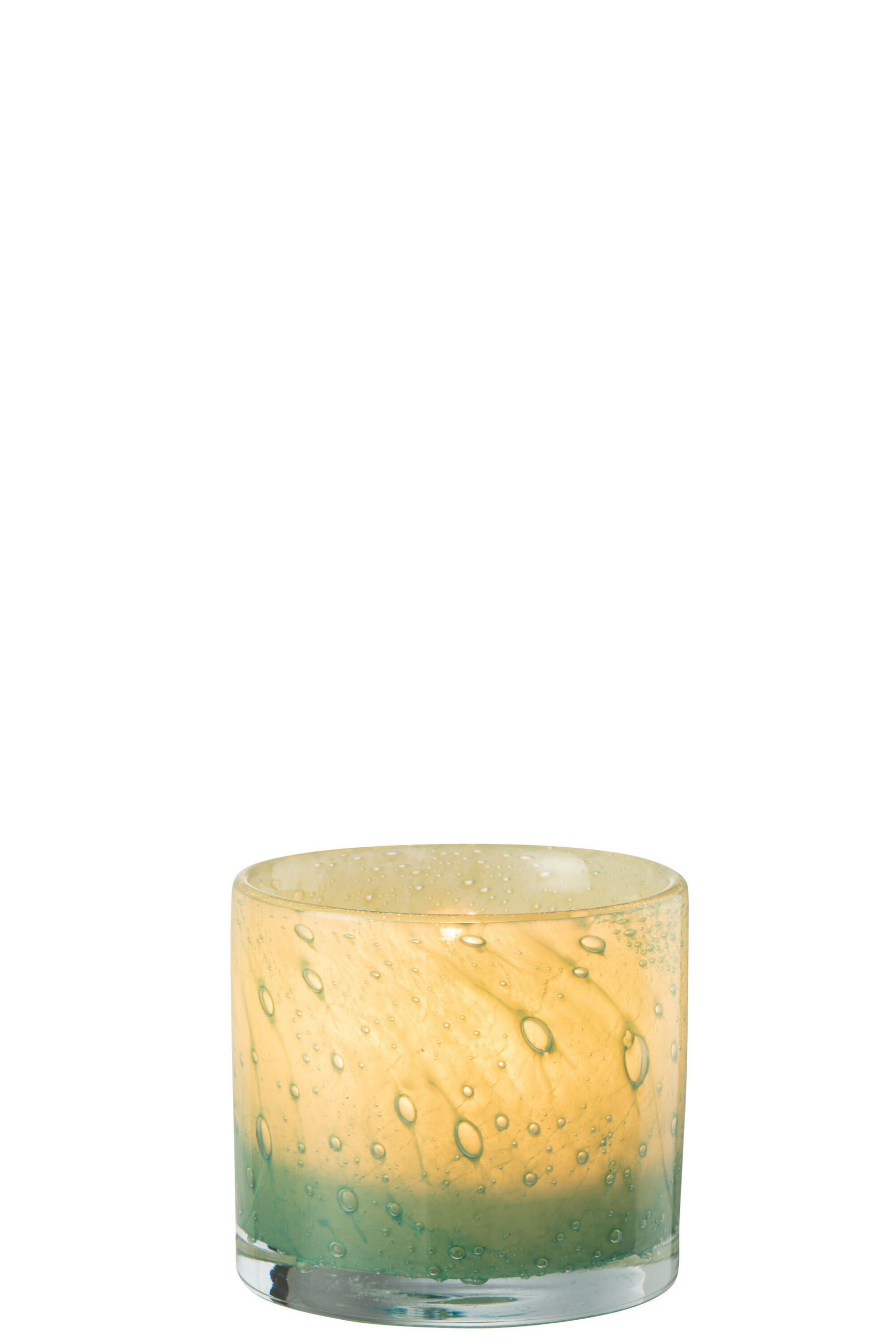 KERZENHALTER JADE - Glas - Grün - S - Grün, Glas (8.5/7.5cm) - J-Line