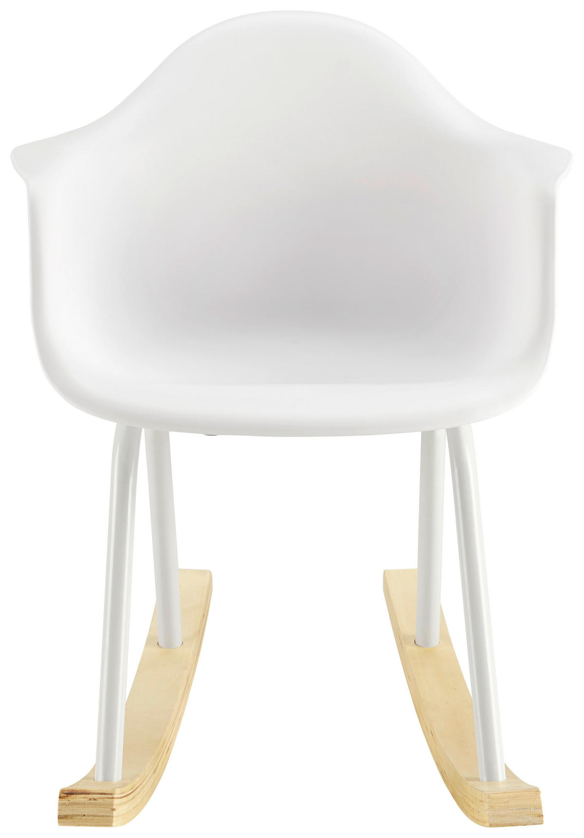 KINDERSTUHL Bobby Weiß Kunststoff - Weiß, Holz (41.5/60/54cm)